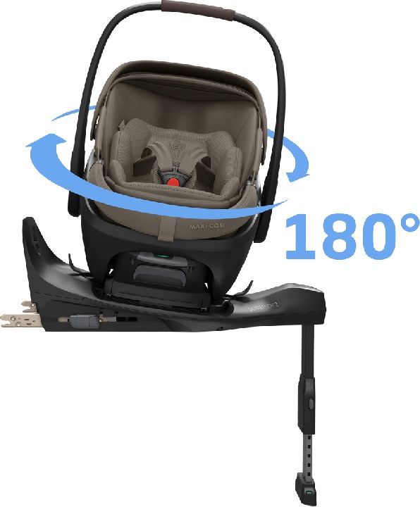 Set | Autostoel Maxi-Cosi Coral Slide Pro Oak Truffle met 2x Isofixbase Familyfix Slide Pro null_12