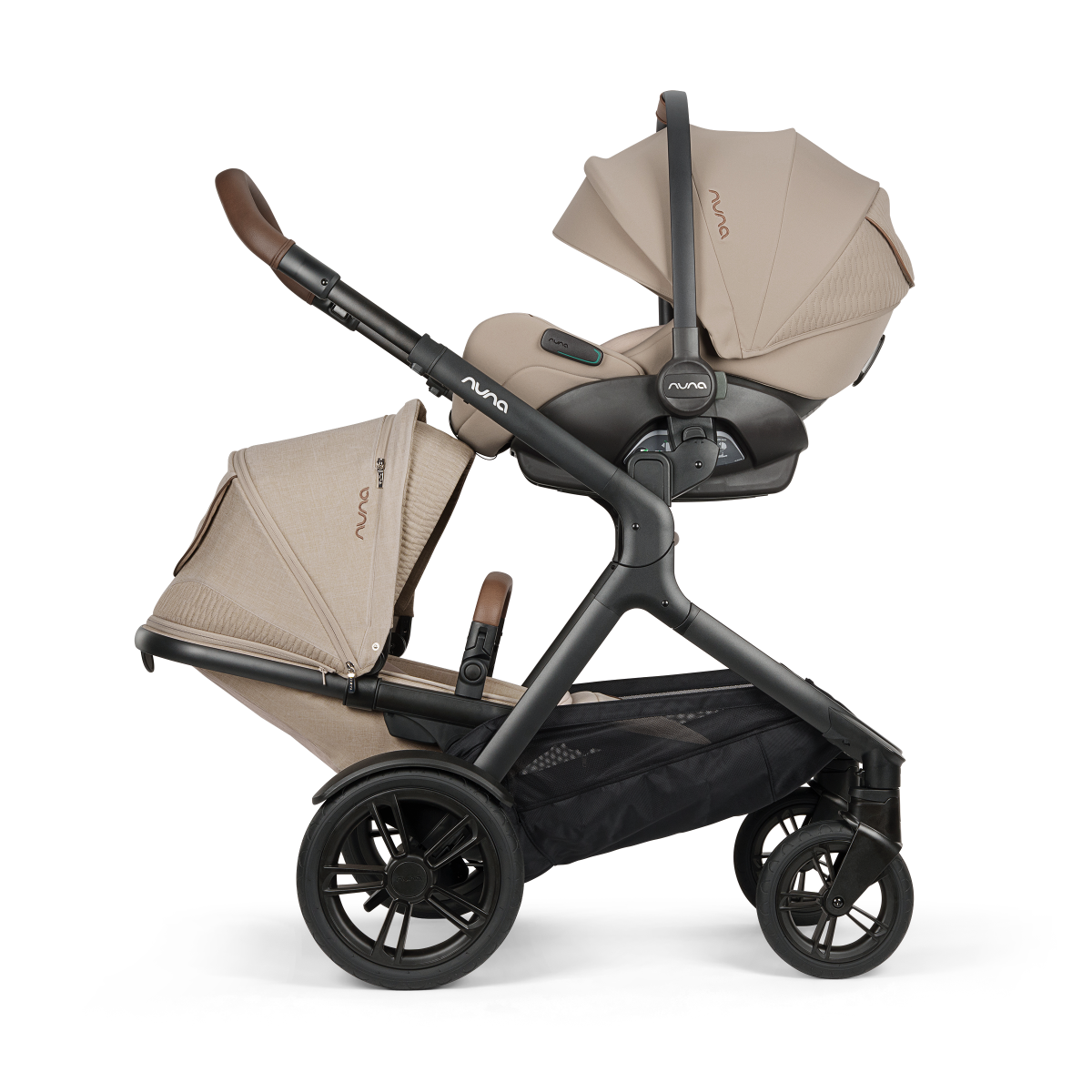 Kinderwagen Nuna DEMI Next Cosmopolitan met meerijdplankje + Autostoel Novi Joy Glide 360° & Base null_6
