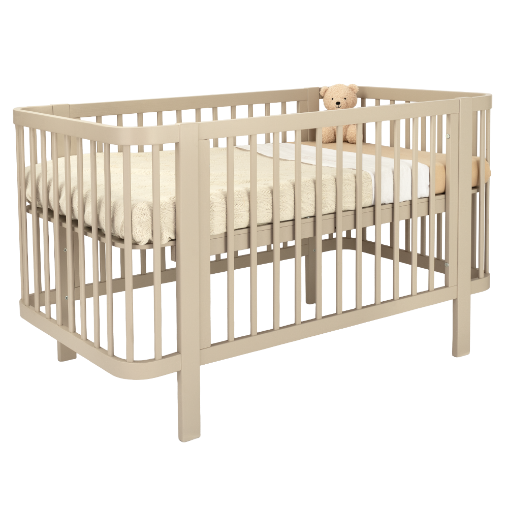Babykamer Bastia Klara Clay (Meegroeiledikant 70x140 + XL-Commode) null_5