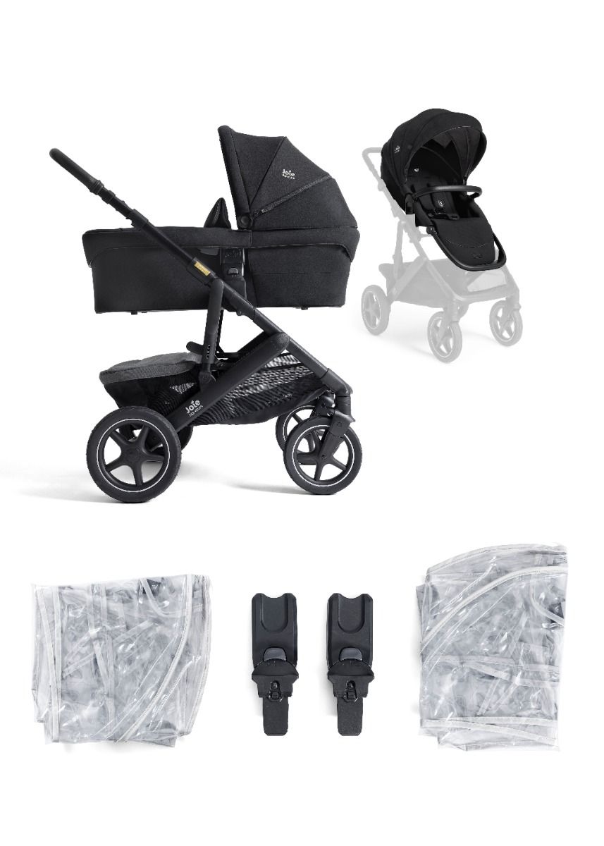Kinderwagen Joie Signature Vinca Eclipse met Autostoel I-Snug I-Size Raven & Base null_9