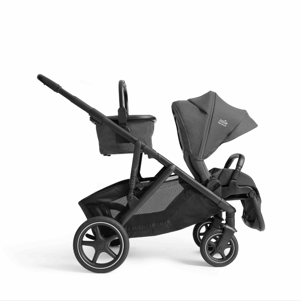 Kinderwagen Joie Signature Versiti Ebony met Autostoel Joy Glide 360° All Black & Base null_6