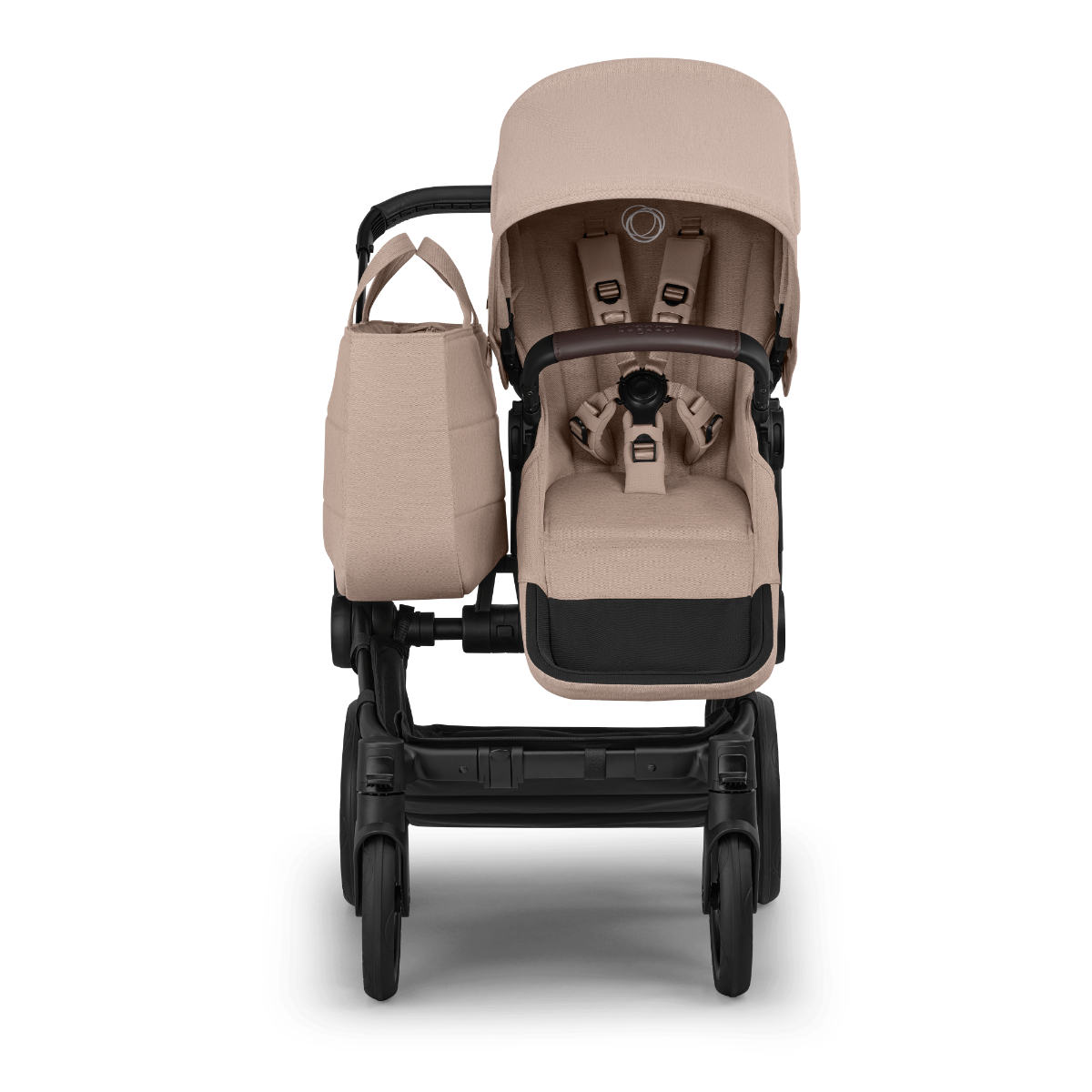 Kinderwagen Bugaboo Donkey6 Single Essential Stroller - Black/Desert Taupe Melange null_6