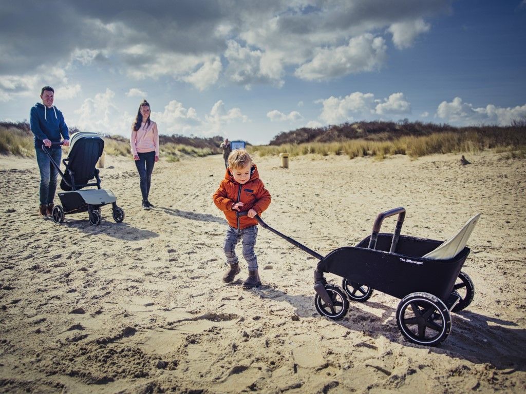 Kinderwagen The Jiffle Wagon Green + GRATIS Bolderkarzitje & Voetenzak null_39