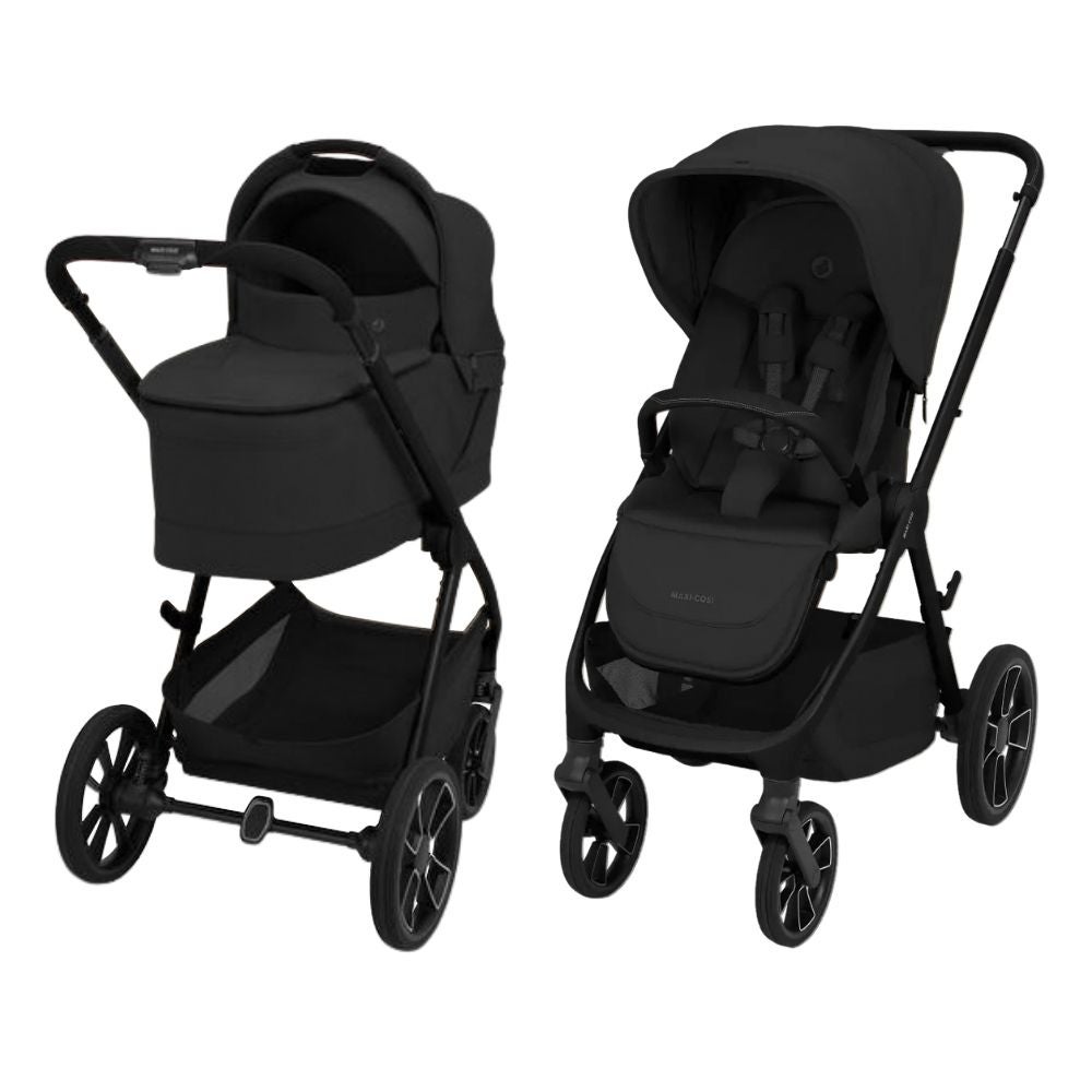 Kinderwagen Maxi-Cosi Oxford Plus V2 Onyx Black + Autostoel Maxi-Cosi Pebble Pro Slide + Base + Adapterset null_2