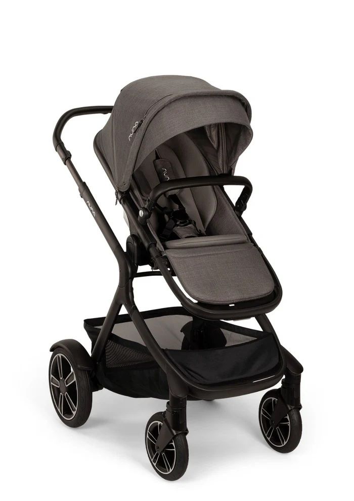 Kinderwagen Nuna DEMI Next Thunder + Autostoel Joy Glide 360° All Black & Base null_2