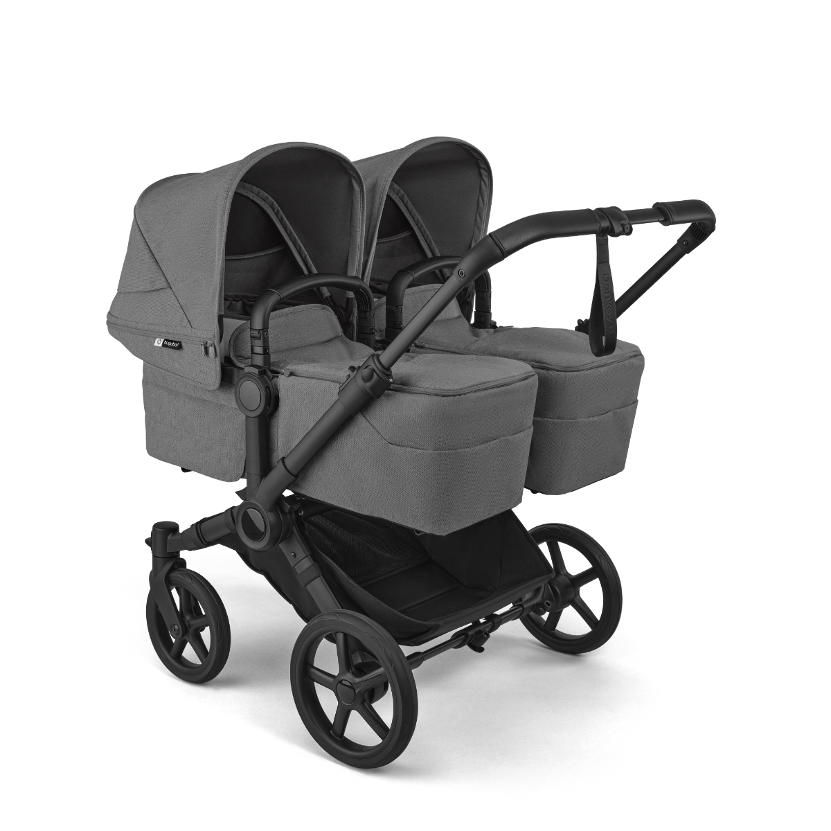 Kinderwagen Bugaboo Donkey6 Twin Complete - Black/Moon Grey null_2