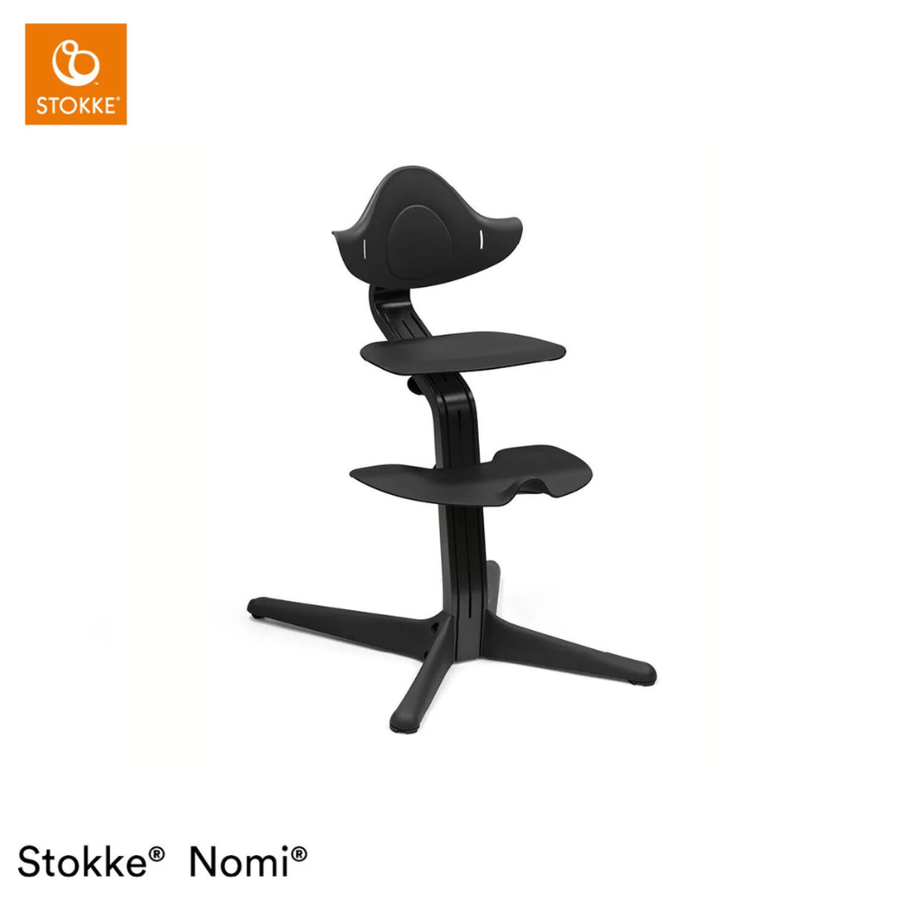 Kinderstoel Stokke® Nomi Black/Black + Babyset null_2