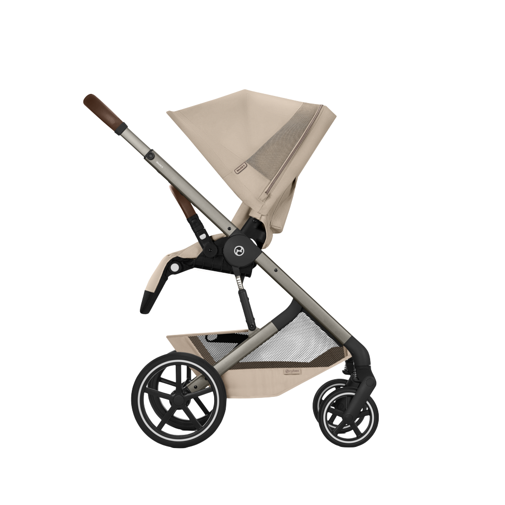 Kinderwagen Balios S Lux BLK Almond Beige/Beige incl. CarryCot Foldable + Autostoel Cloud G3 I-Size PLUS, Base G3 & Adapterset null_12