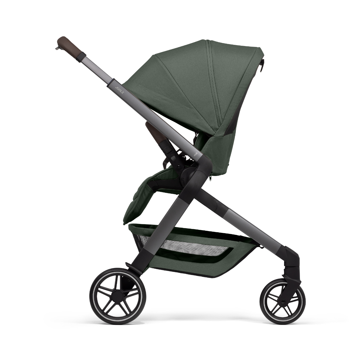 Kinderwagen Joolz Hub2 Forest Green + Autostoel Jacky Pro 360° V2 & Base & Adapterset null_11