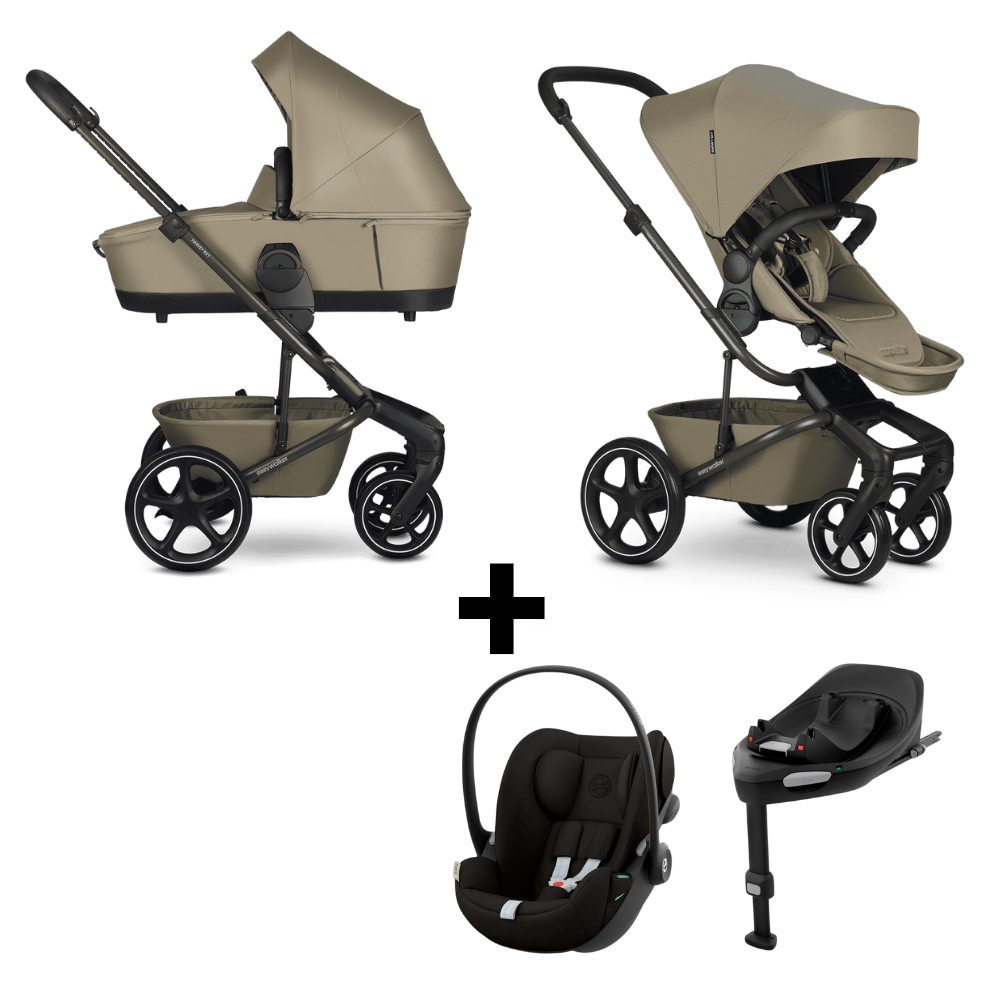Kinderwagen Easywalker Harvey NXT Moss Green + Autostoel Cybex Cloud G & Base null_1