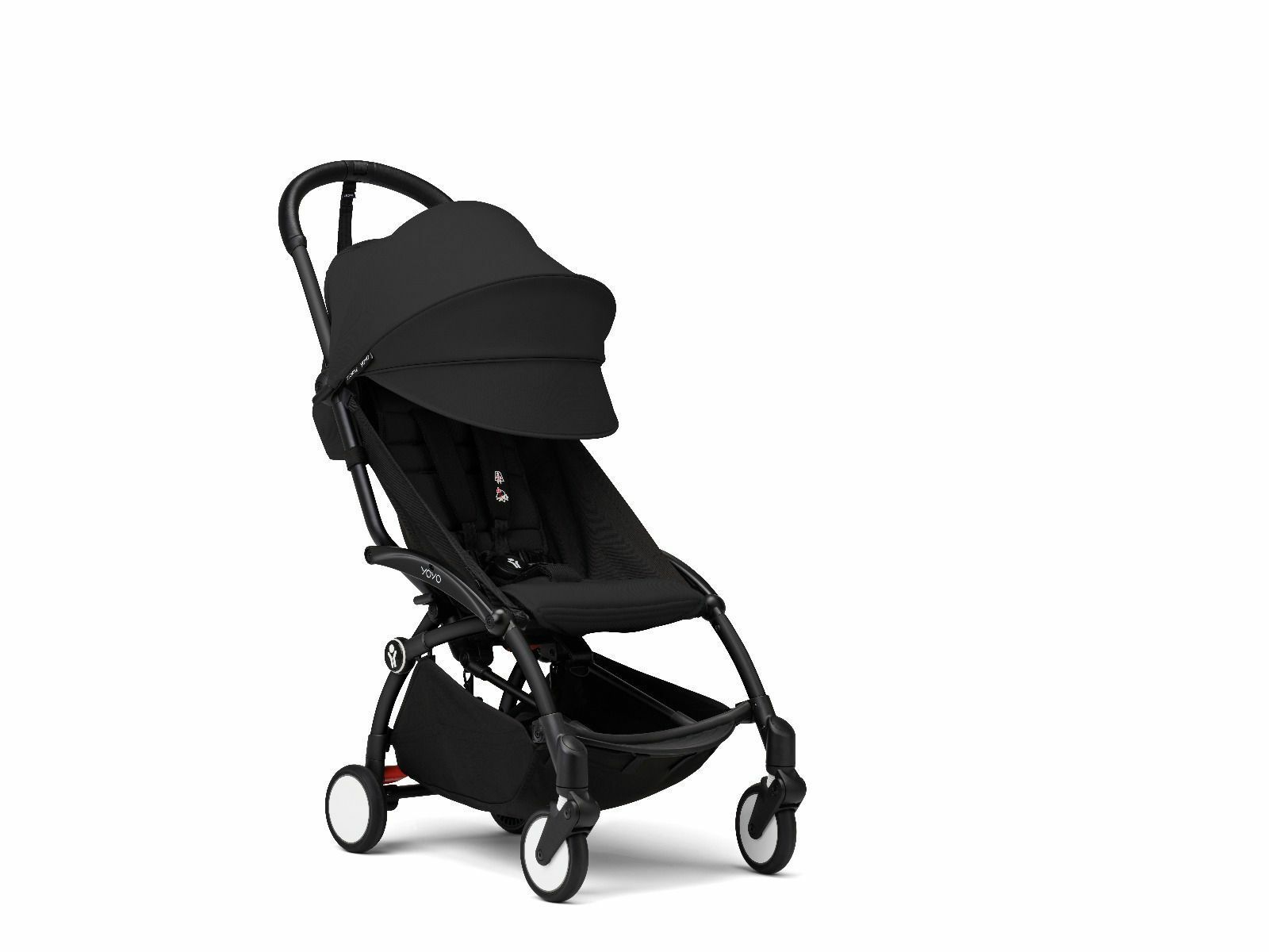 Buggy Stokke® YOYO3 Black Met Reiswieg null_4