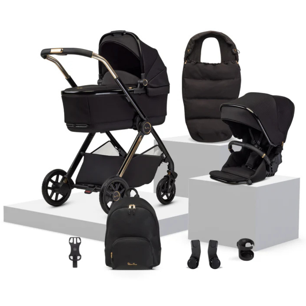 Kinderwagen Silver Cross Reef 2 Special Edition Espresso met Autostoel Glide Plus 360 & Base Plus 360 & Accessoires null_2