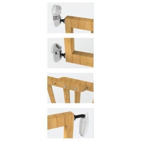 SET | 2x Traphek Noma Hout Zwart null_3
