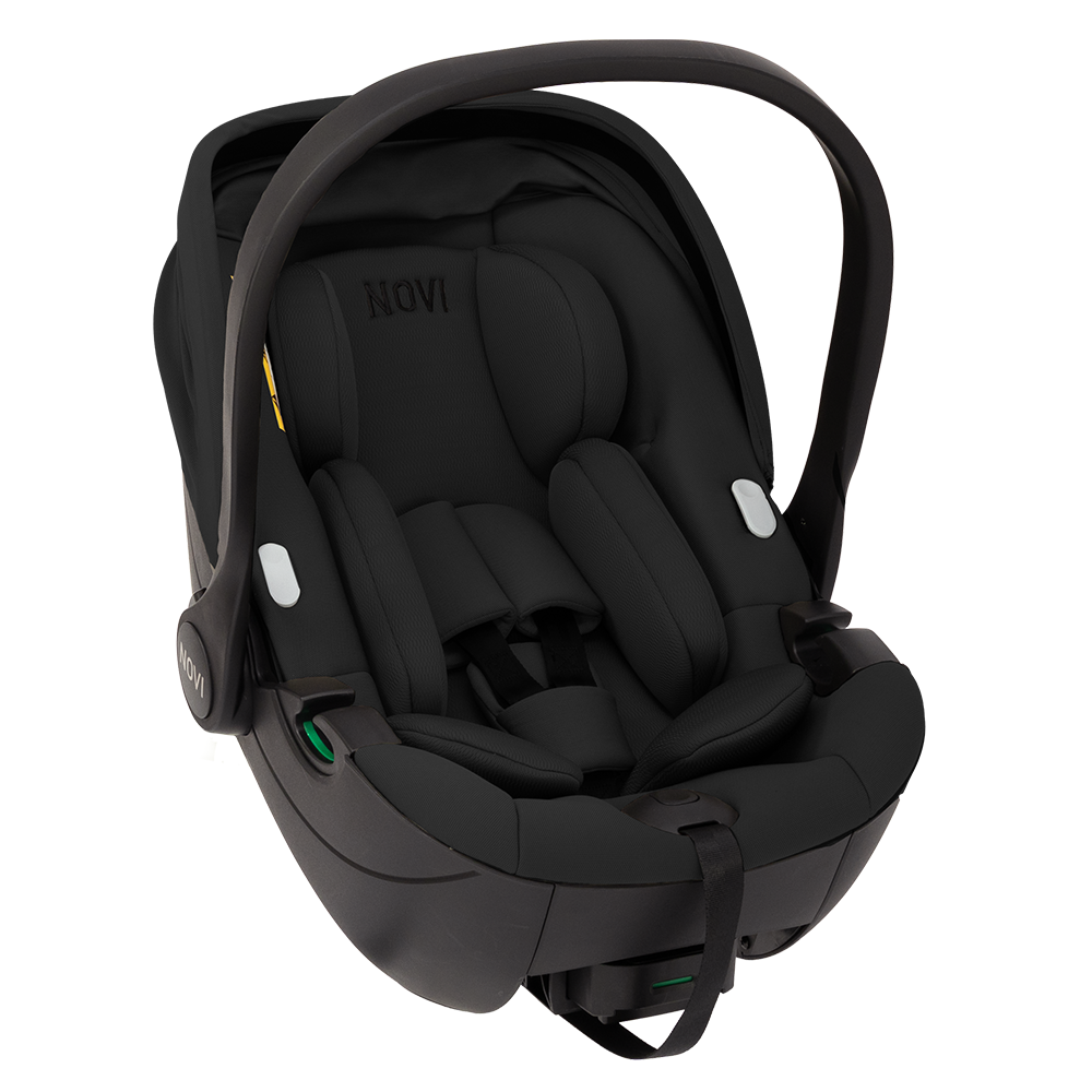 Kinderwagen Adamex Quantum Gold Star + Autostoel Joy Pro Glide 360° + Base + Adapterset null_12