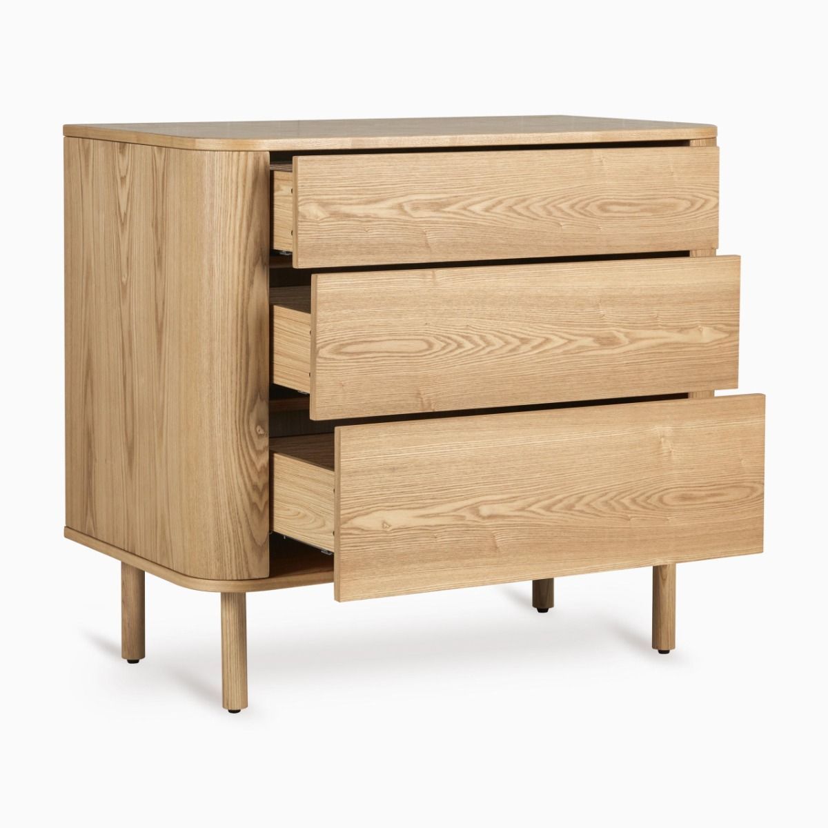 Babykamer Quax Yume 70x110 Natural Ash met Commode met Laden null_8