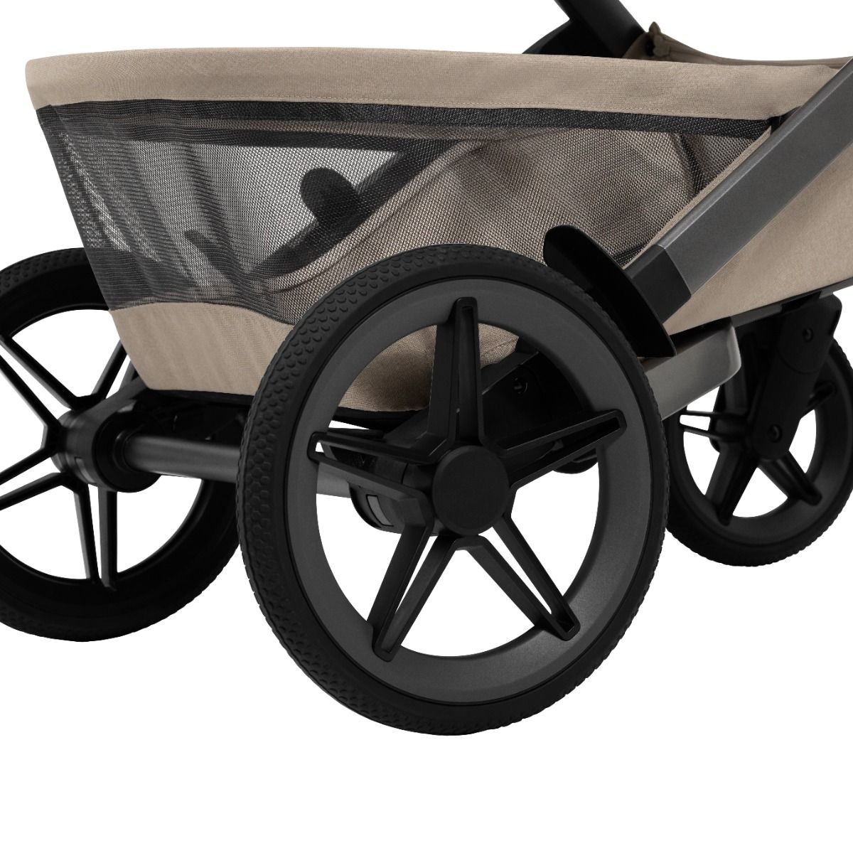 Kinderwagen Joolz Geo5 Sandy Taupe met Autostoel Joy Glide 360° & Base en Adapterset null_16