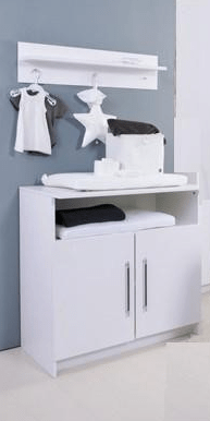 Babykamer Colorfull Home Tess (Ledikant Lotus Pure White + Commode) null_6