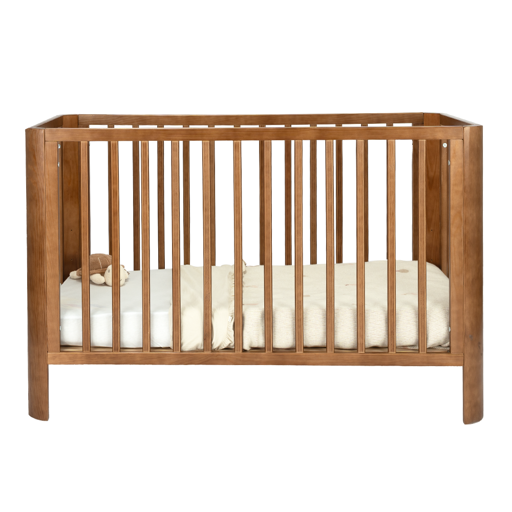 Ledikant Novi Philou (Ronde Hoek) 60x120 Walnut null_5