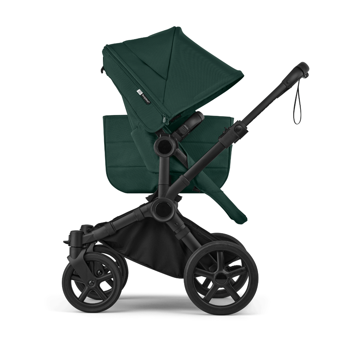 Kinderwagen Bugaboo Donkey6 Single Essential Stroller - Black/Fern Green null_7