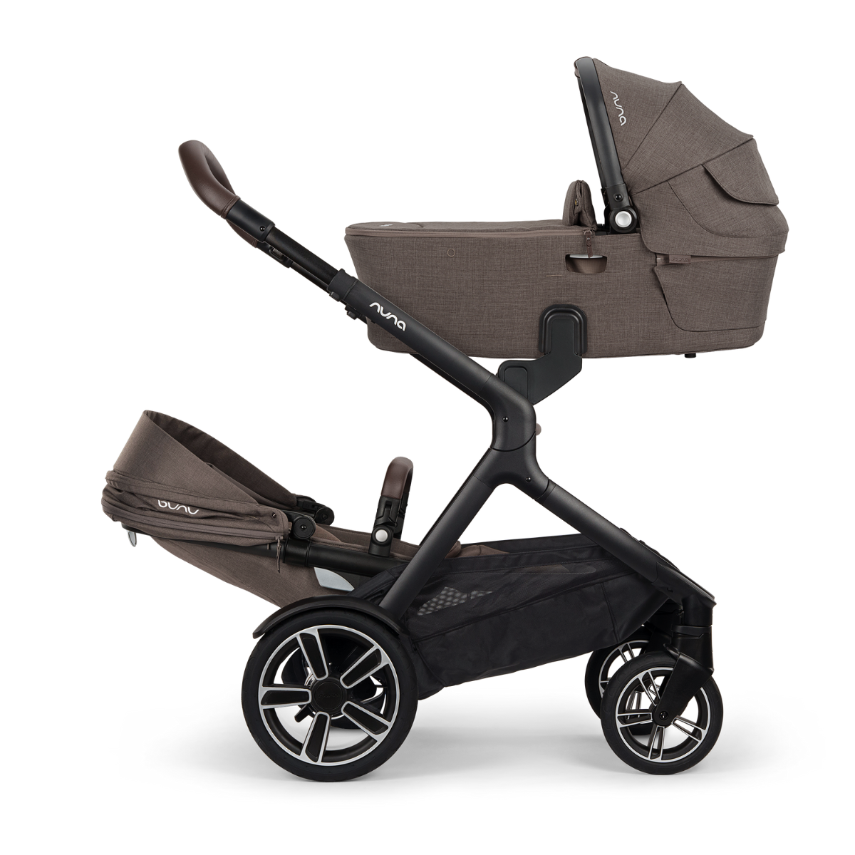Kinderwagen Nuna DEMI Next Chestnut incl. meerijdplankje + Autostoel Nuna PIPA Next Chestnut & Base Nuna 360 System null_8