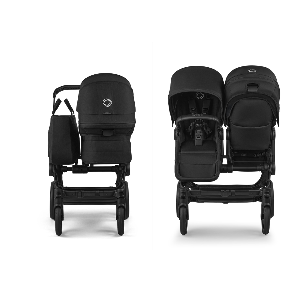 Kinderwagen Bugaboo Donkey6 Double - Black/Desert Taupe Melange null_6