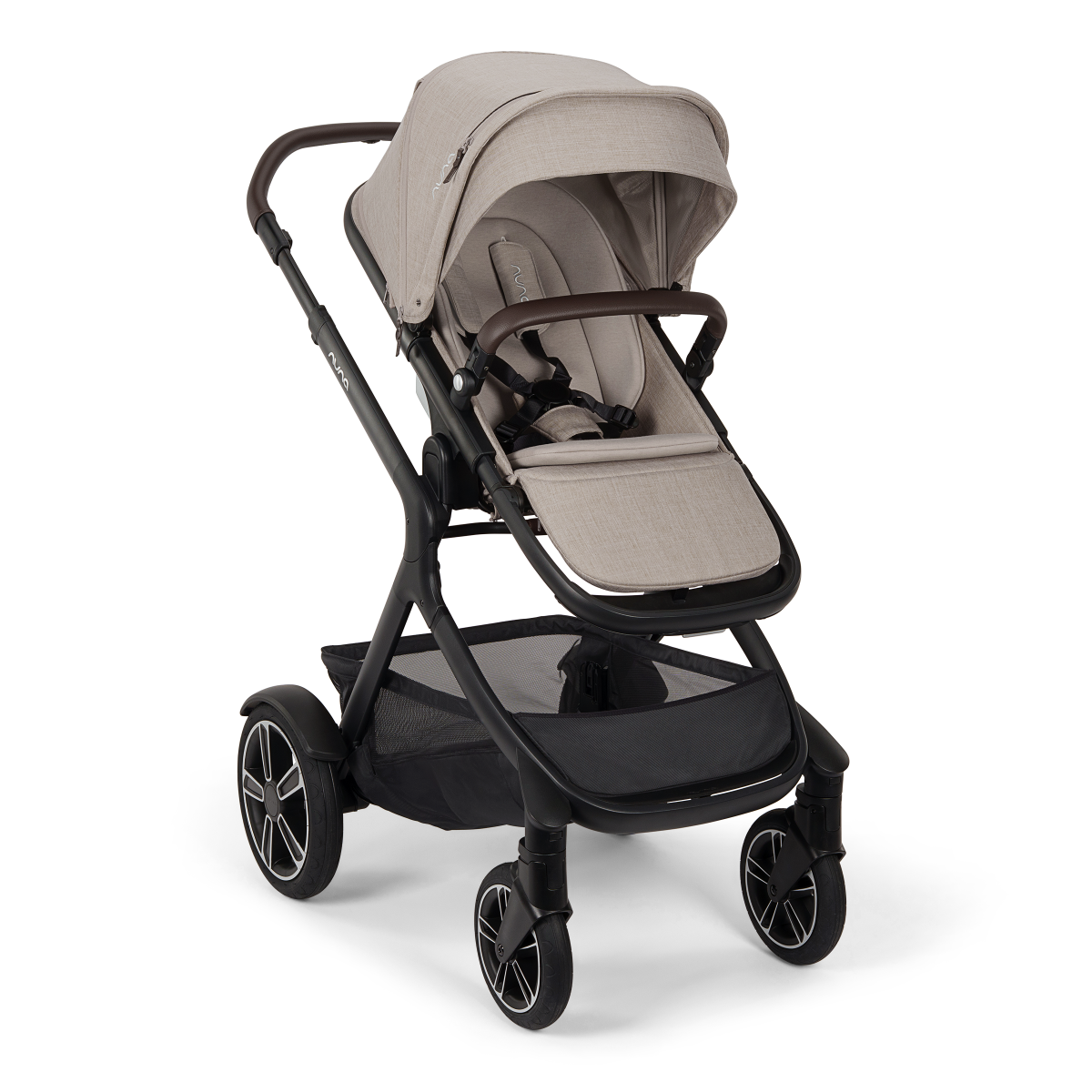 Kinderwagen Nuna DEMI Next Chateau met meerijdplankje + Autostoel Nuna Pipa Urbn Caviar null_2