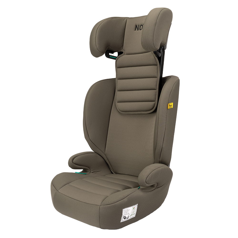 Set | Novi James Premium i-Size Gordel Dark Taupe met Organizer, Stoelbeschermer en Baby on Board Knuffel null_10