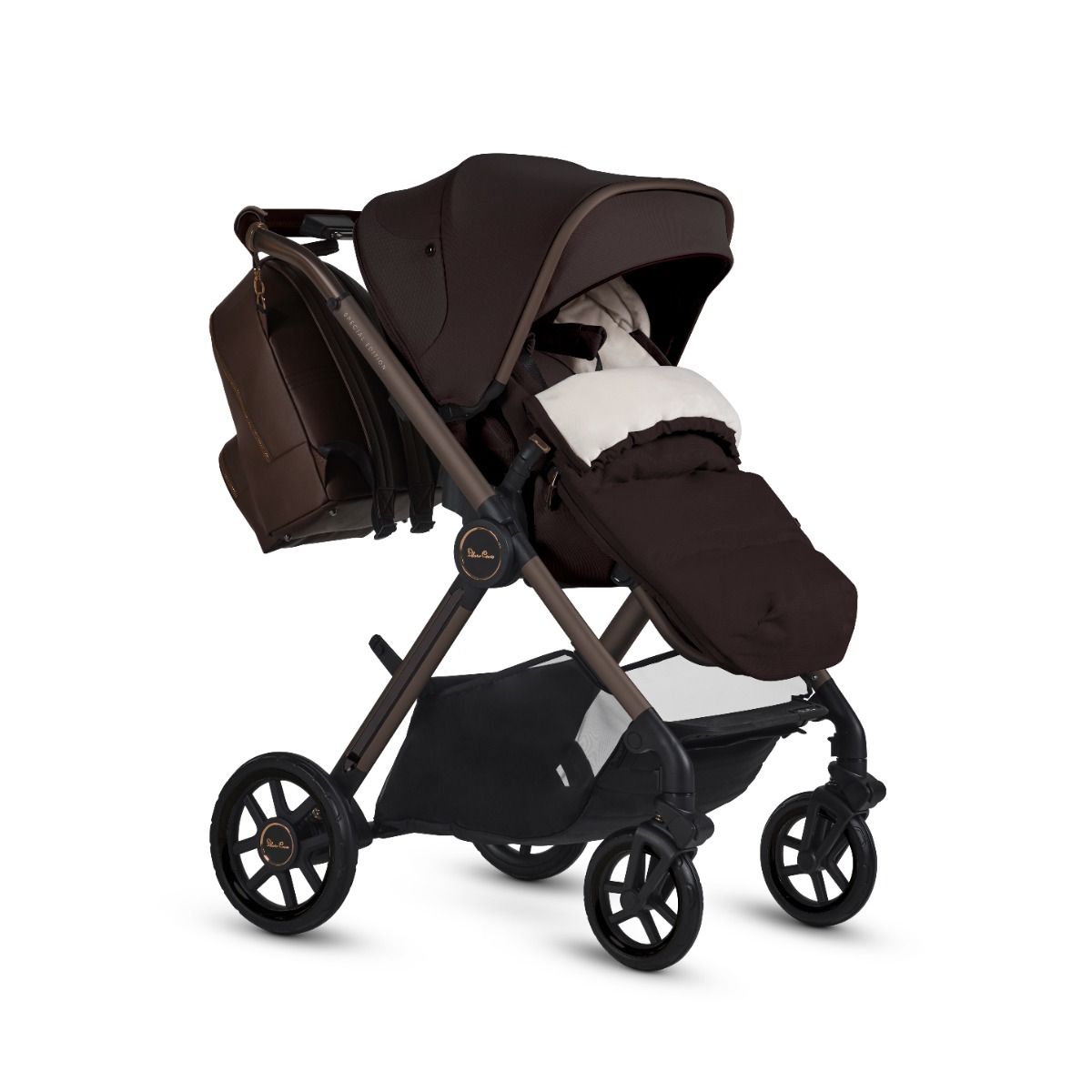 Kinderwagen Silver Cross Reef 2 Special Edition Ganache met Autostoel Pebble 360° Pro2 Twillic Black en Base Slide Tech null_19