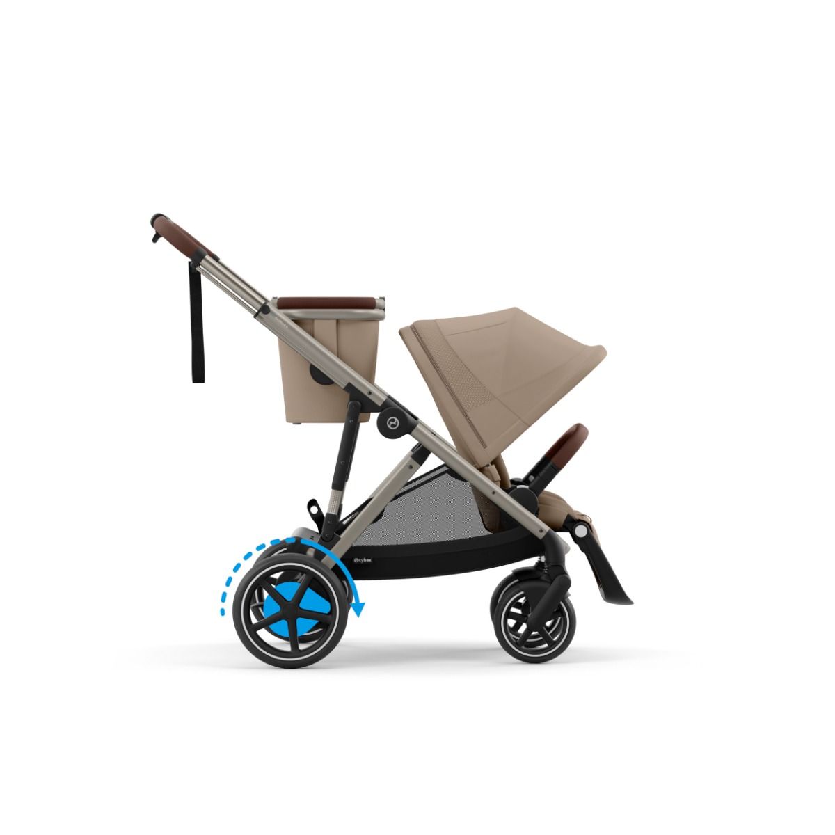 Kinderwagen Cybex e-Gazelle S Almond Beige/Beige null_15