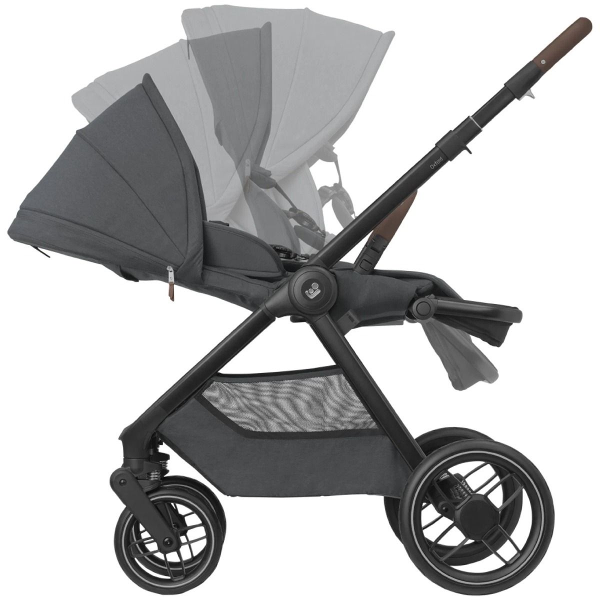 Kinderwagen Maxi-Cosi Oxford Plus Twillic Graphite Total Package Deal incl. Autostoel, Base, Kinderstoel, Co-Sleeper & Adapterset null_8