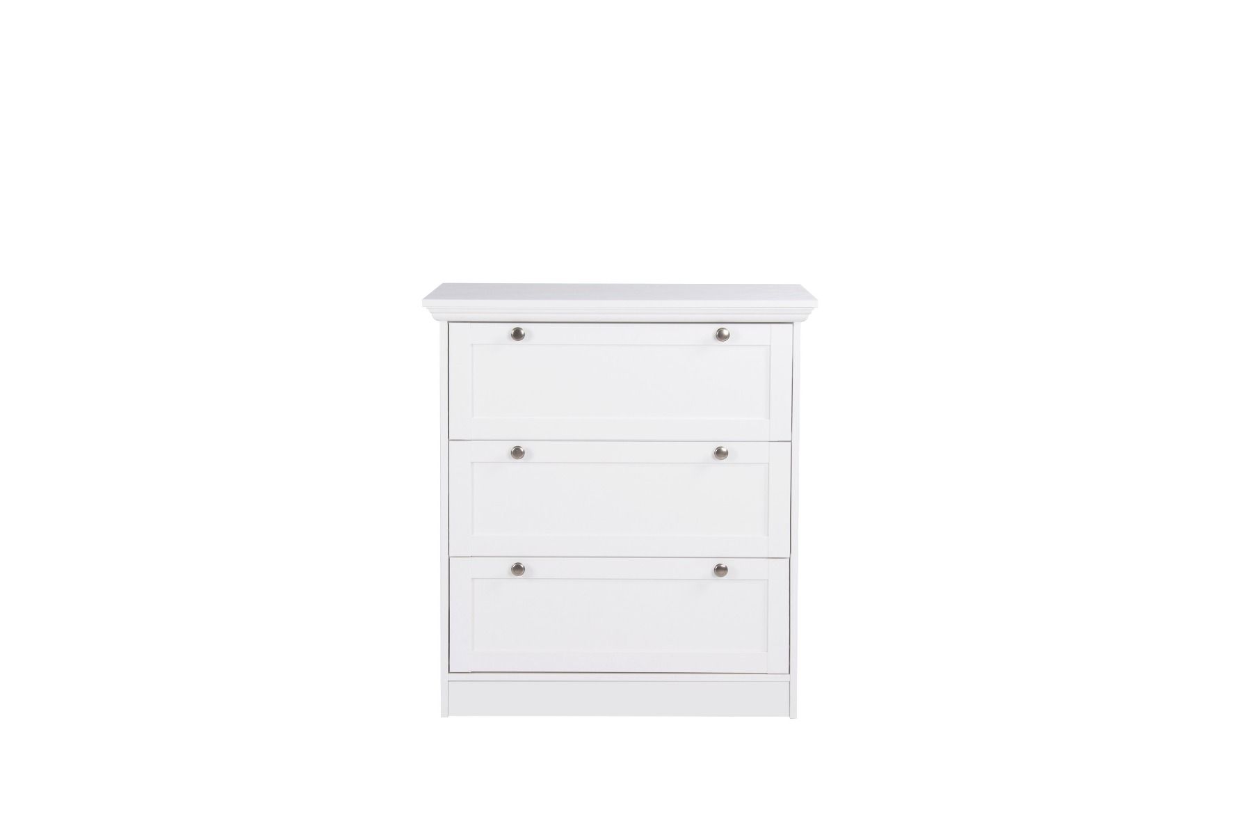 Babykamer Finori Landwood Wit (Ledikant + Commode 3-lades) null_13