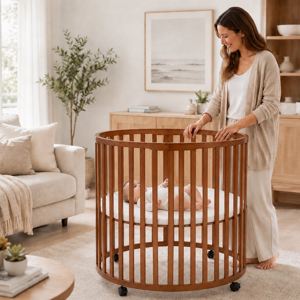 Box Novi Nooni Rond Walnut null_5