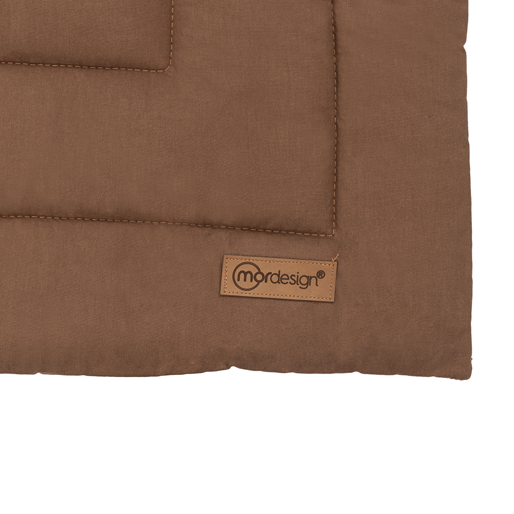 Set Boxkleed + Babynest XL MorDesign Chocolate Brown null_3