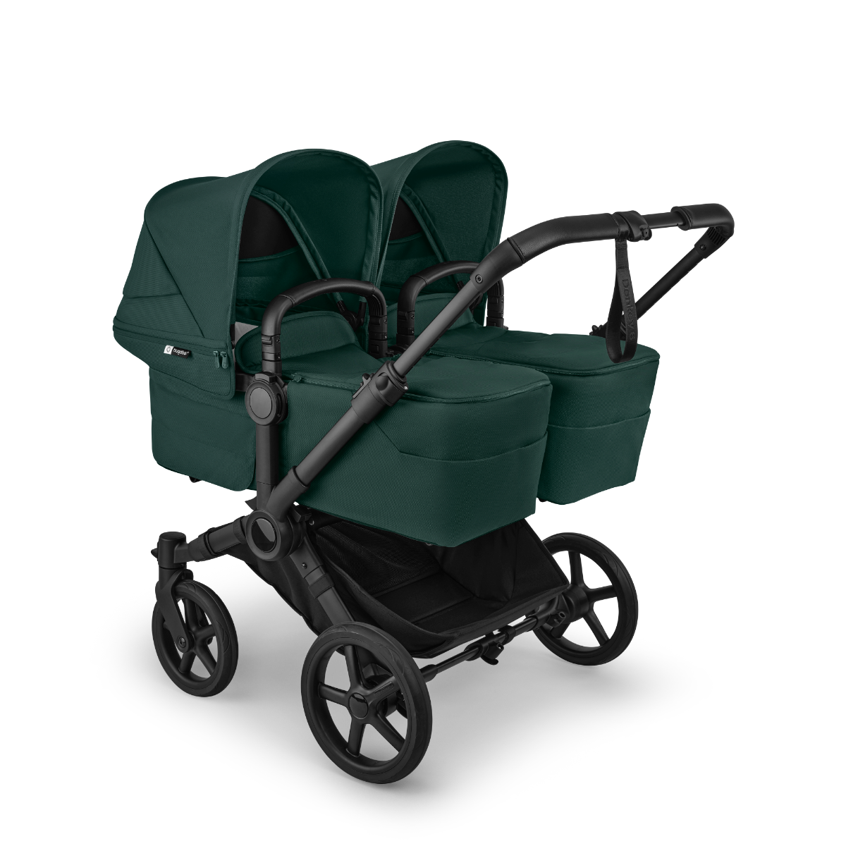 Kinderwagen Bugaboo Donkey6 Twin Complete - Black/Fern Green null_2
