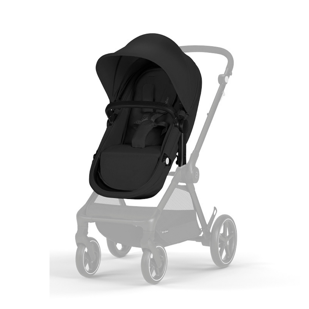 Kinderwagen Cybex Eos Basic Moon Black met Autostoel Aton B2 + Base en Adapterset null_3