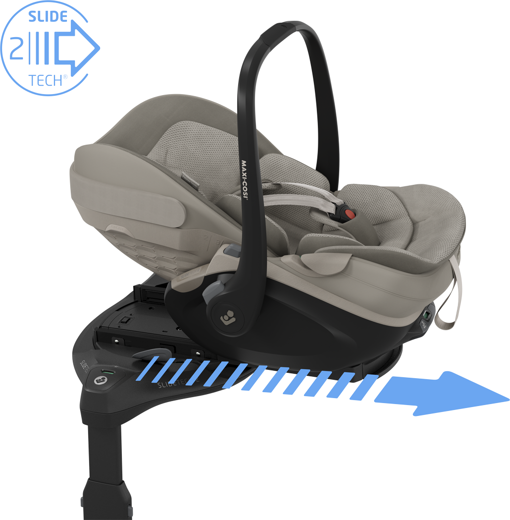 Autostoel Maxi-Cosi Pebble Slide Pro Sapphire Sand met Isofixbase Familyfix Slide Pro null_7