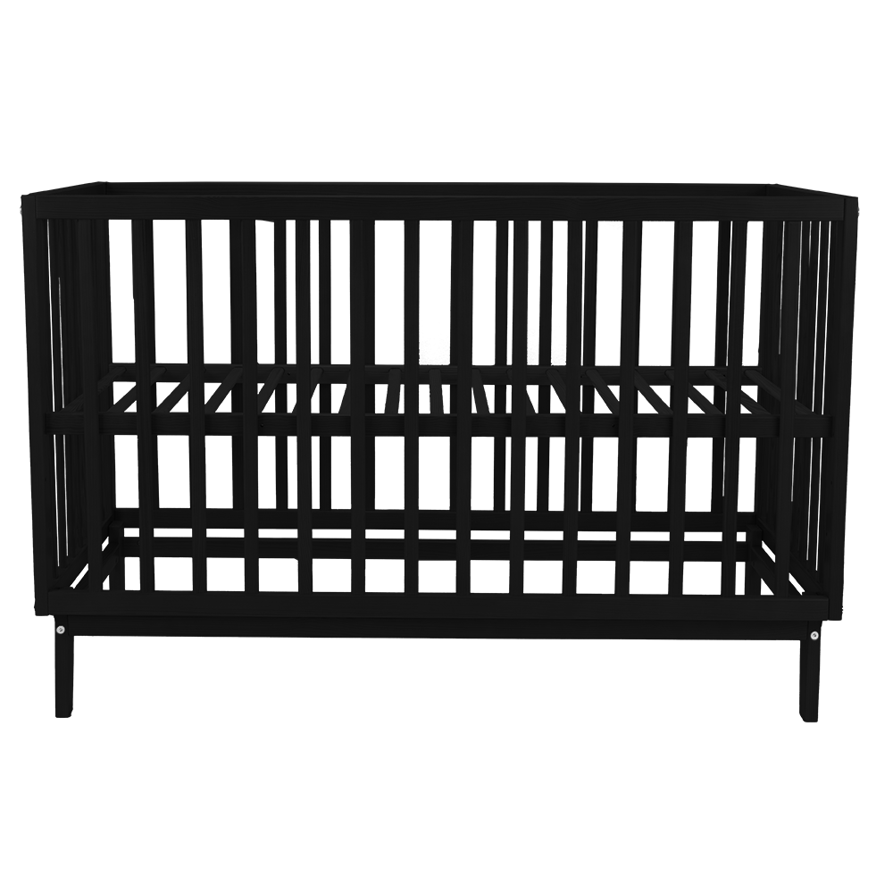 Meegroei Ledikant Novi Lauren Zwart 60x120 null_4