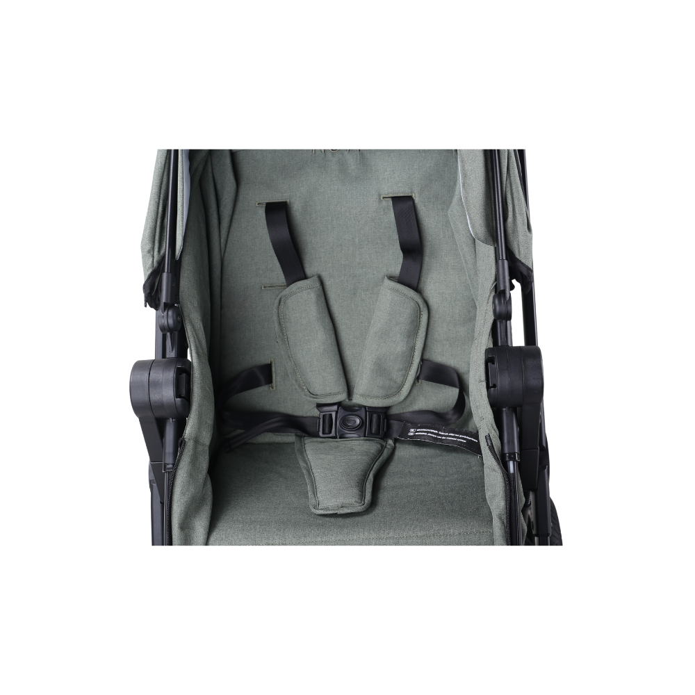 Kinderwagen Novi Jaxx V2 4-in-1 Green Melange met Isofixbase null_15