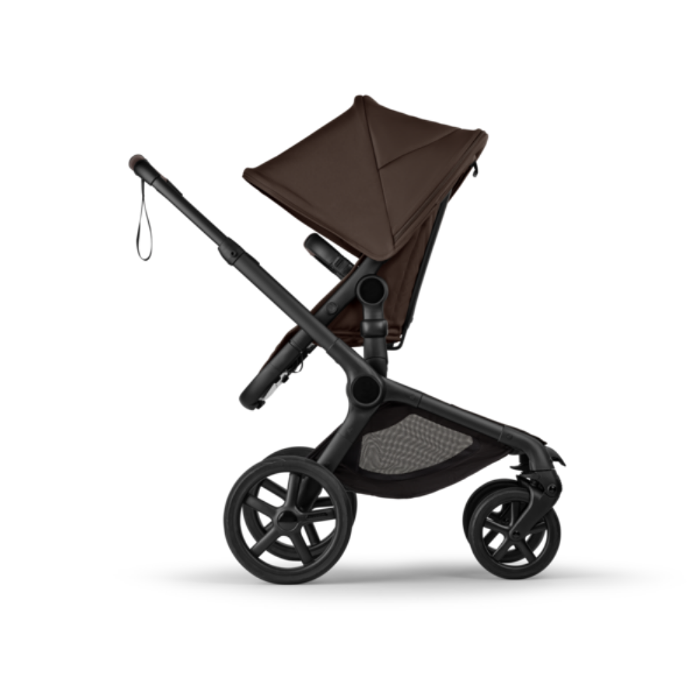 Kinderwagen Bugaboo Fox5 Renew Compleet Black/Cacao Brown met Autostoel Jacky Pro 360° V2 & Base null_10