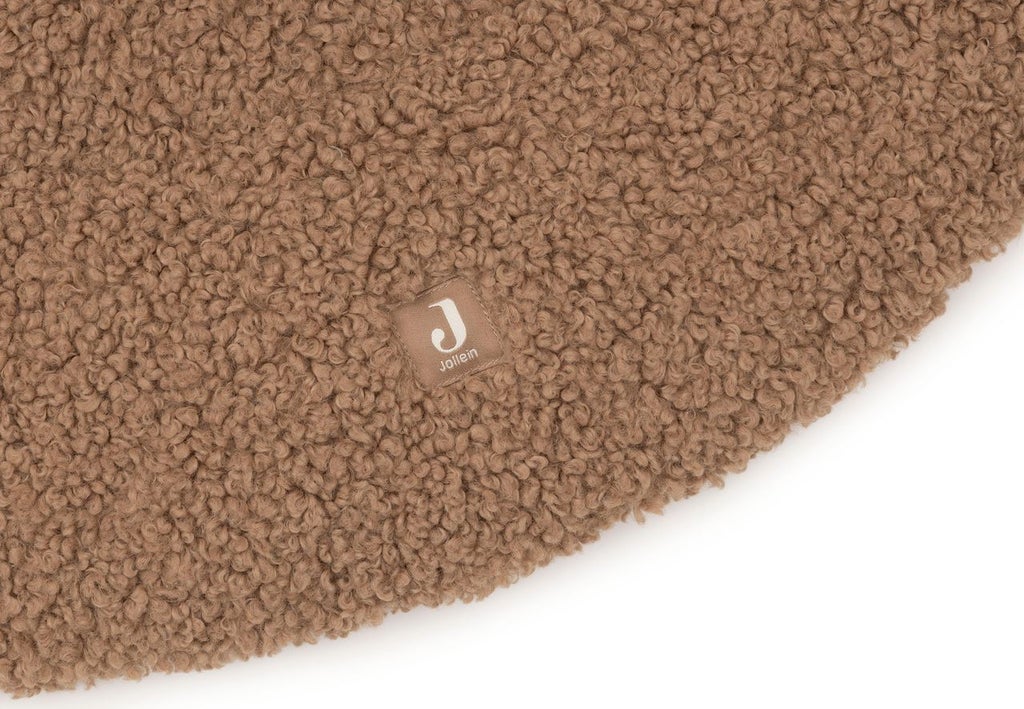 Curle Boxkleed Jollein Curle Rond 95cm Dark Hazel