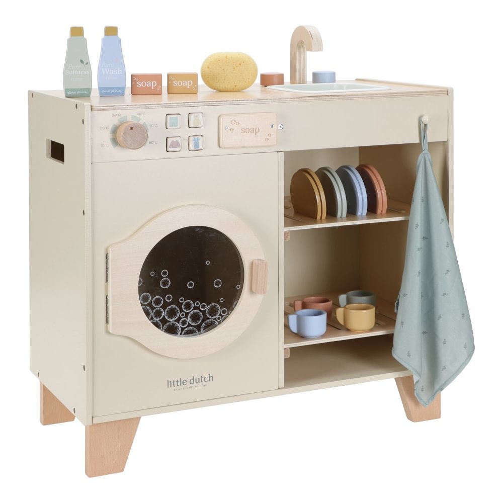 Houten Wasmachine Little Dutch FSC