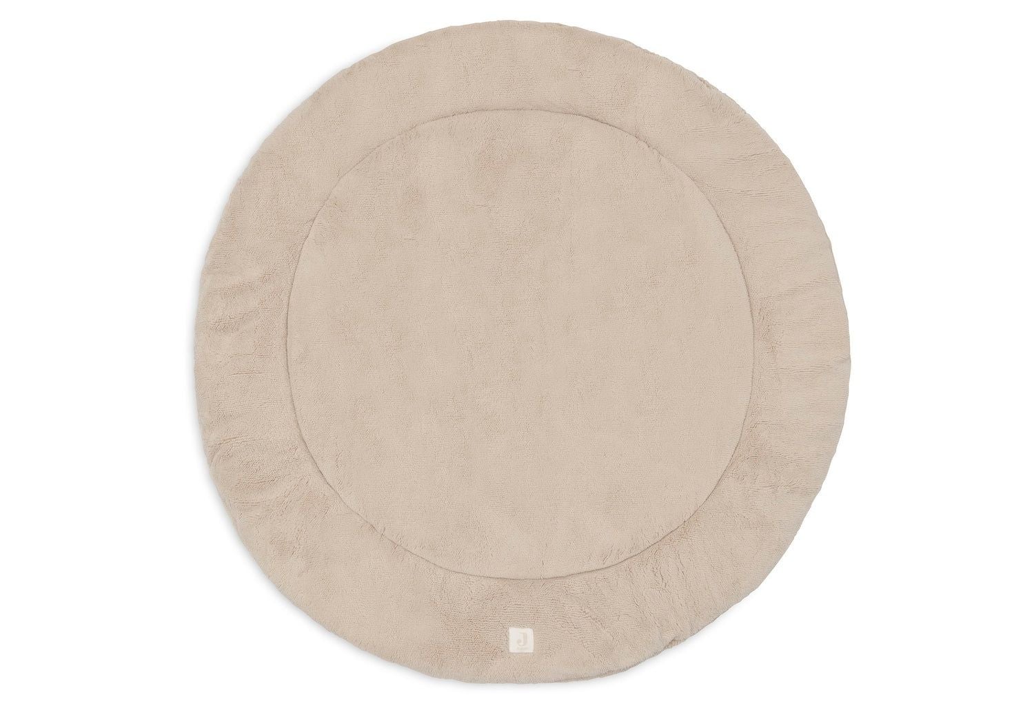 Boxkleed Jollein Fluffy Rond 95cm Sand