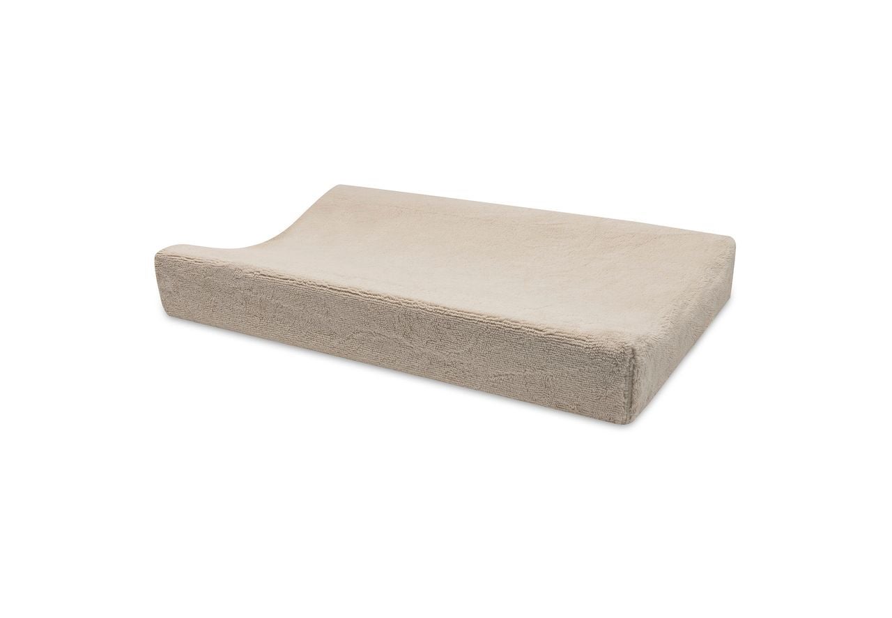 Aankleedkussenhoes Jollein Jersey Fluffy Sand