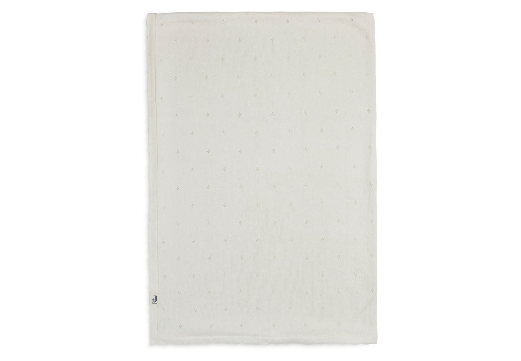 Deken Ledikant Jollein 100x150 Pointelle Ivory