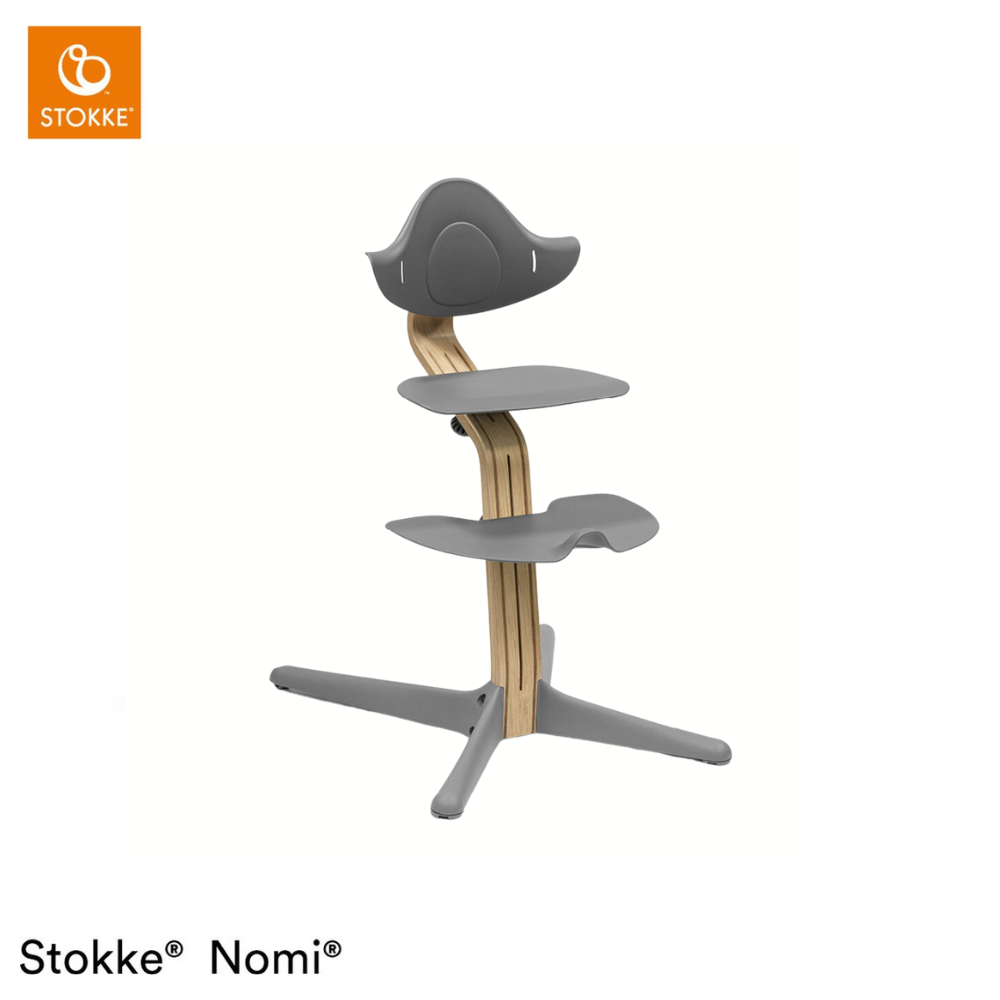 Kinderstoel Stokke® Nomi Grey/Oak