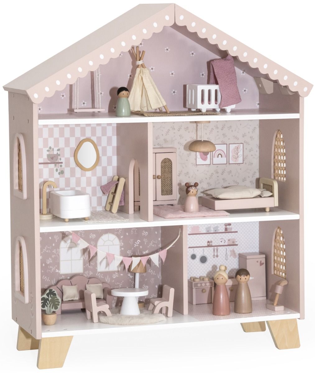 Poppenhuis Label Label Pink