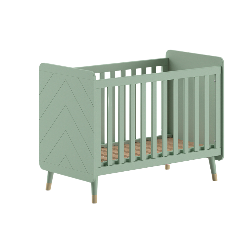 Ledikant Billy 60x120 Olive Green