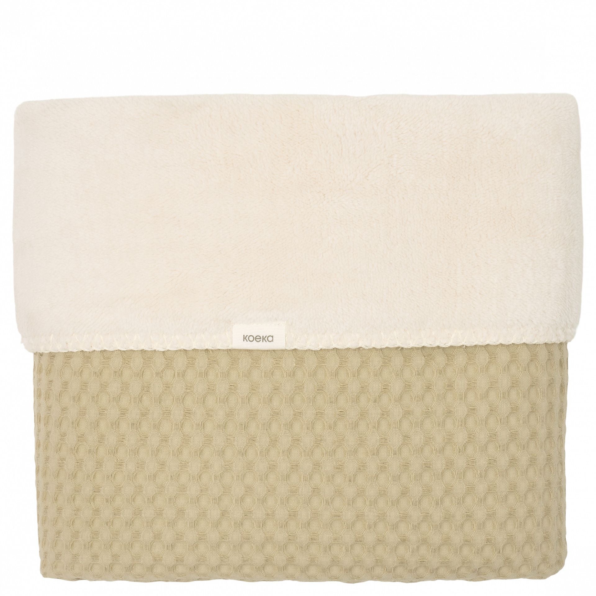 Deken Ledikant Koeka Wafel/Oslo Teddy Olive