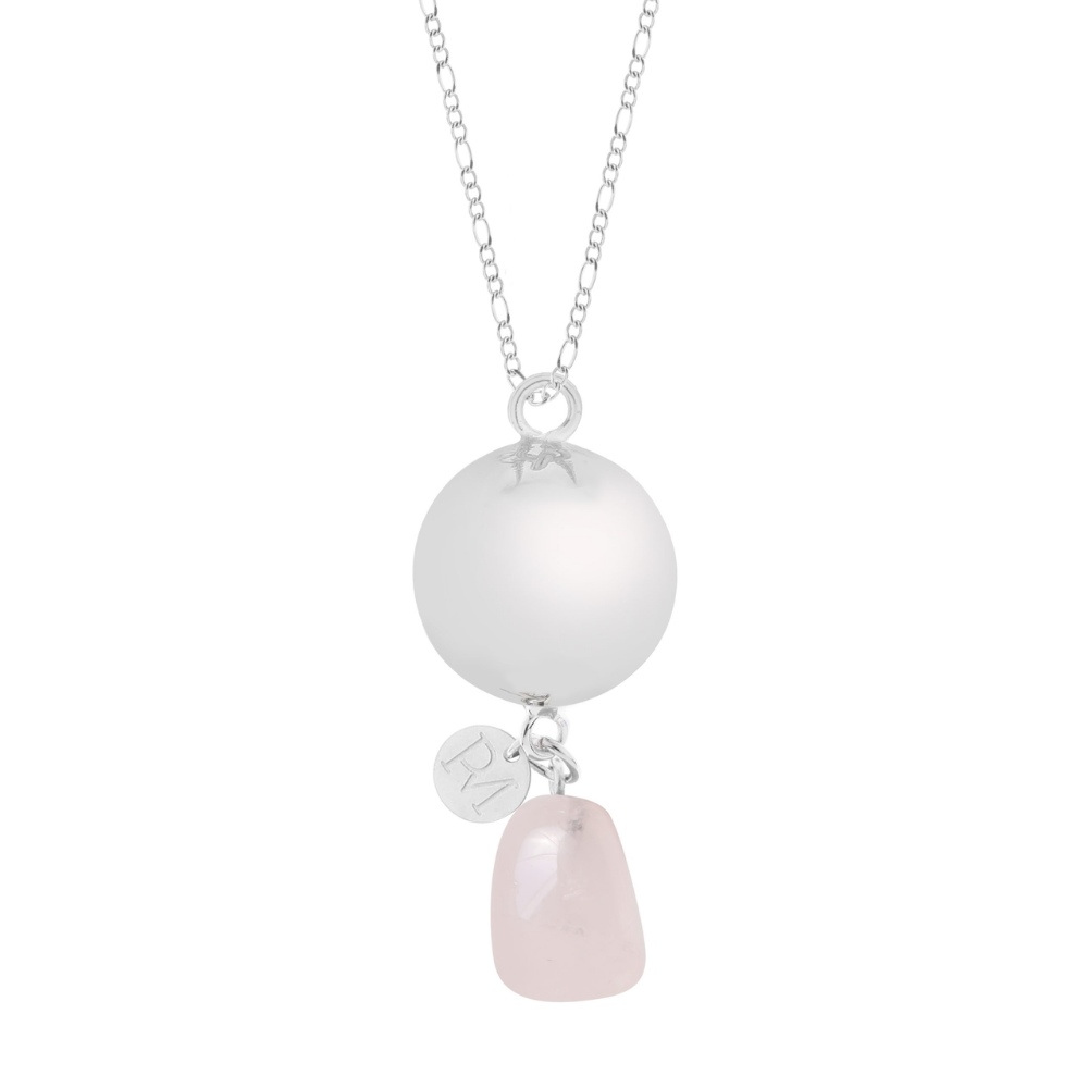 Ketting Proud Mama Bola Linn Roze Quartz