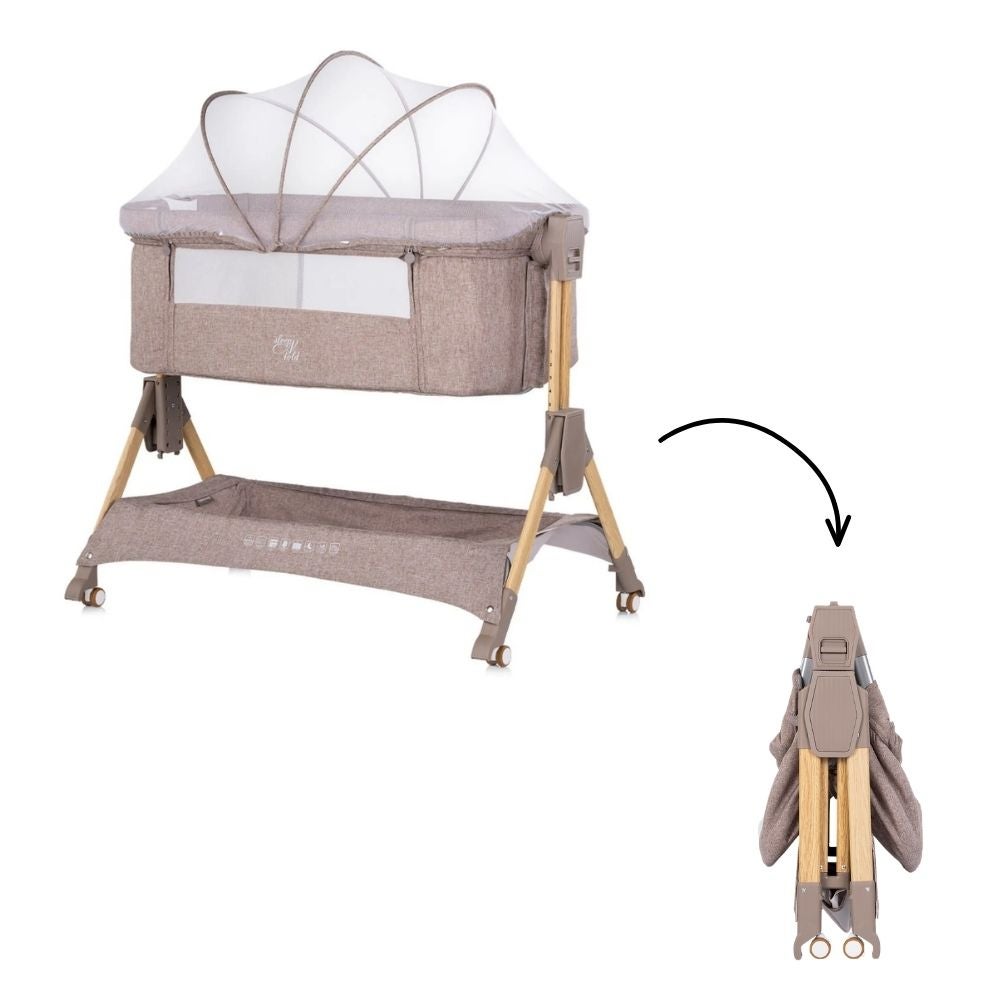 Co-Sleeper Chipolino SleepNFold Latte